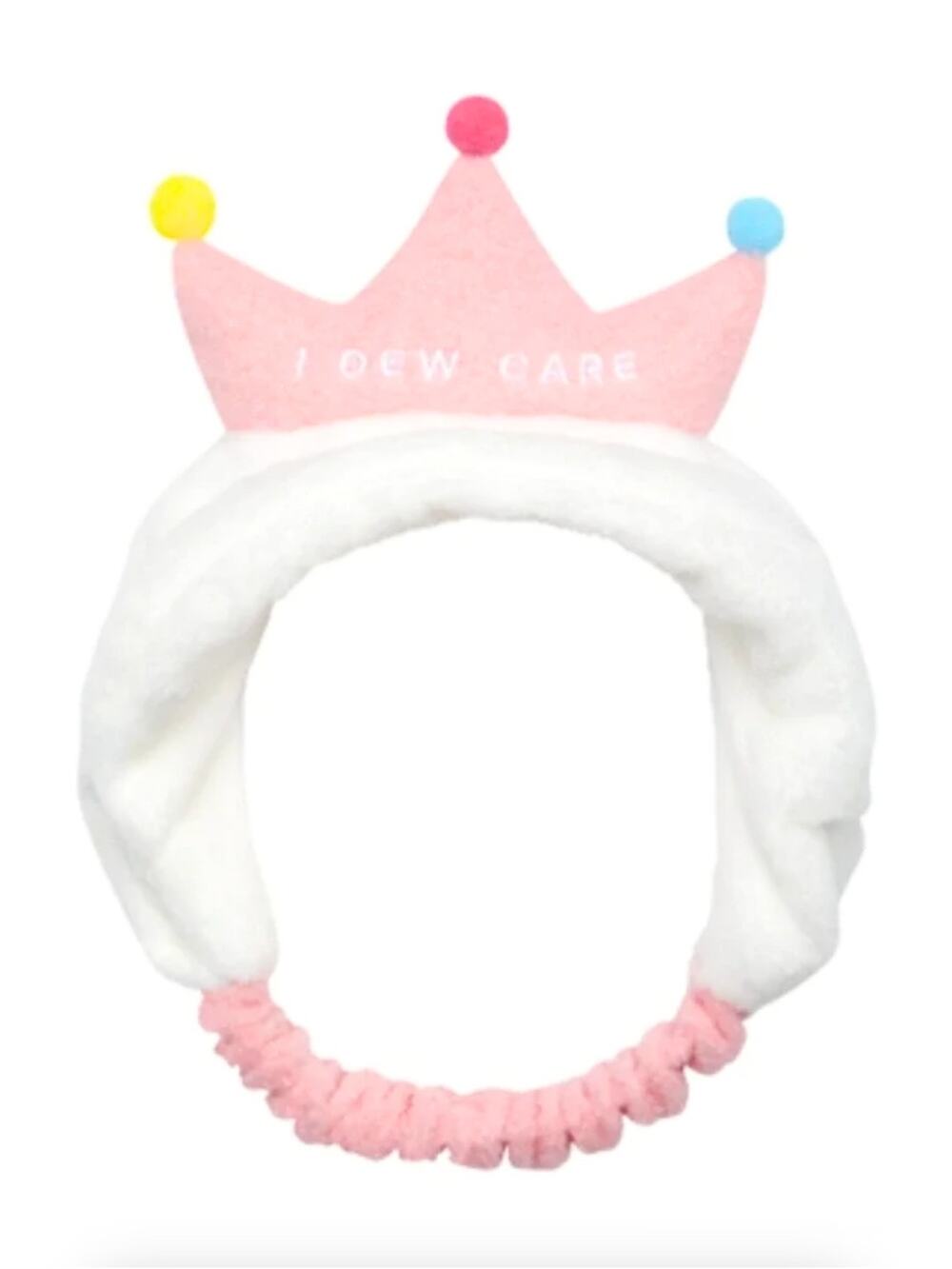 I Dew Care Tiara Crown Spa Headband Skincare Makeup Face Wash Beauty Hair Band